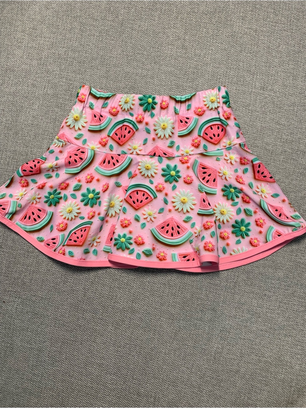 Smocked Sweets 6 athletic skort